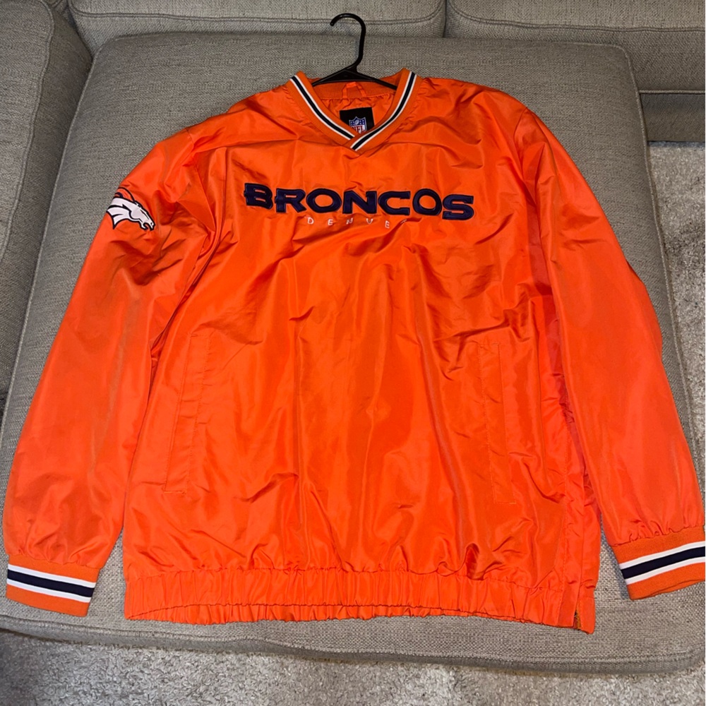 Denver broncos jacket windbreaker